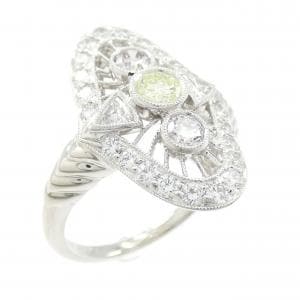 PT900 ダイヤモンド リング 0.57CT