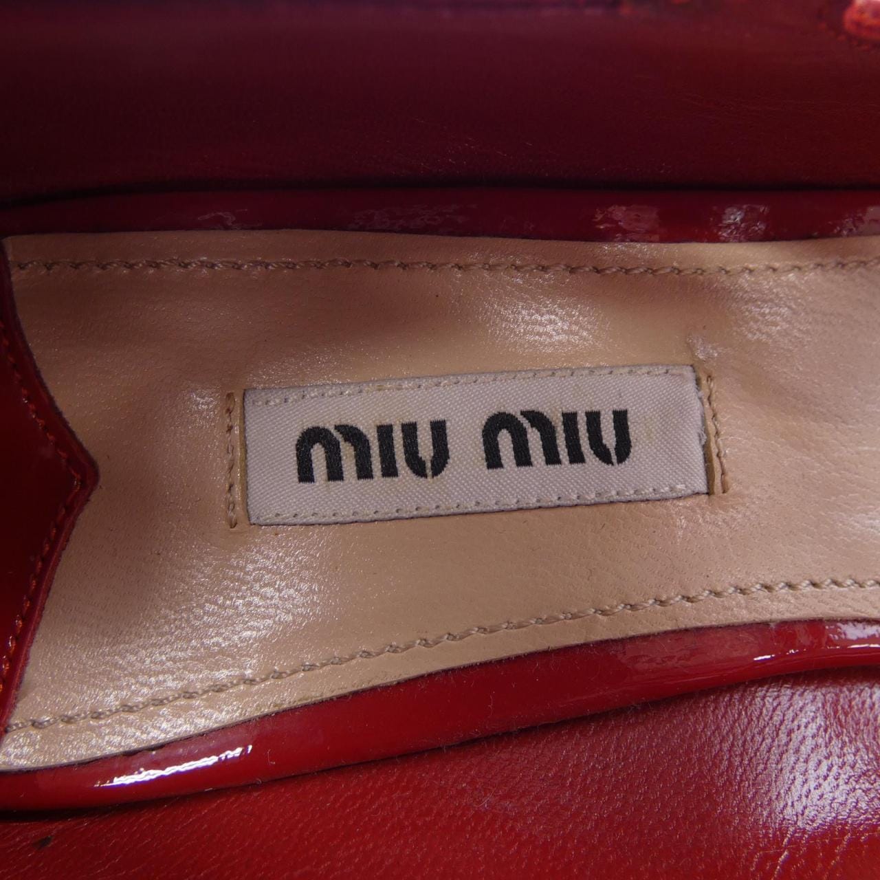 ミュウミュウ MIU MIU パンプス
