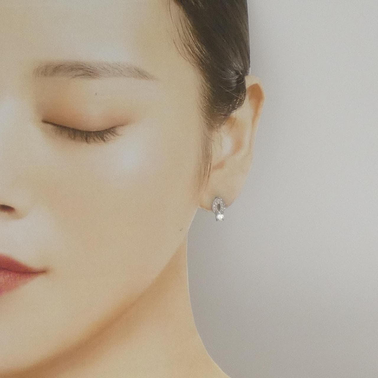 PT850/PT900 ダイヤモンド ピアス 0.40CT