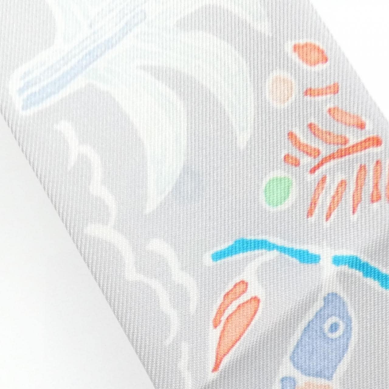 HERMES ISOLA DI PRIMAVERA Twilly 063755S Scarf