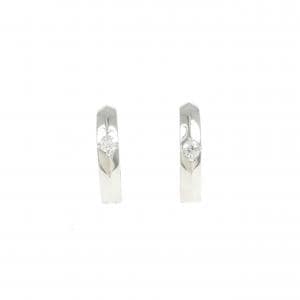 PT900 ダイヤモンド イヤリング 0.04CT