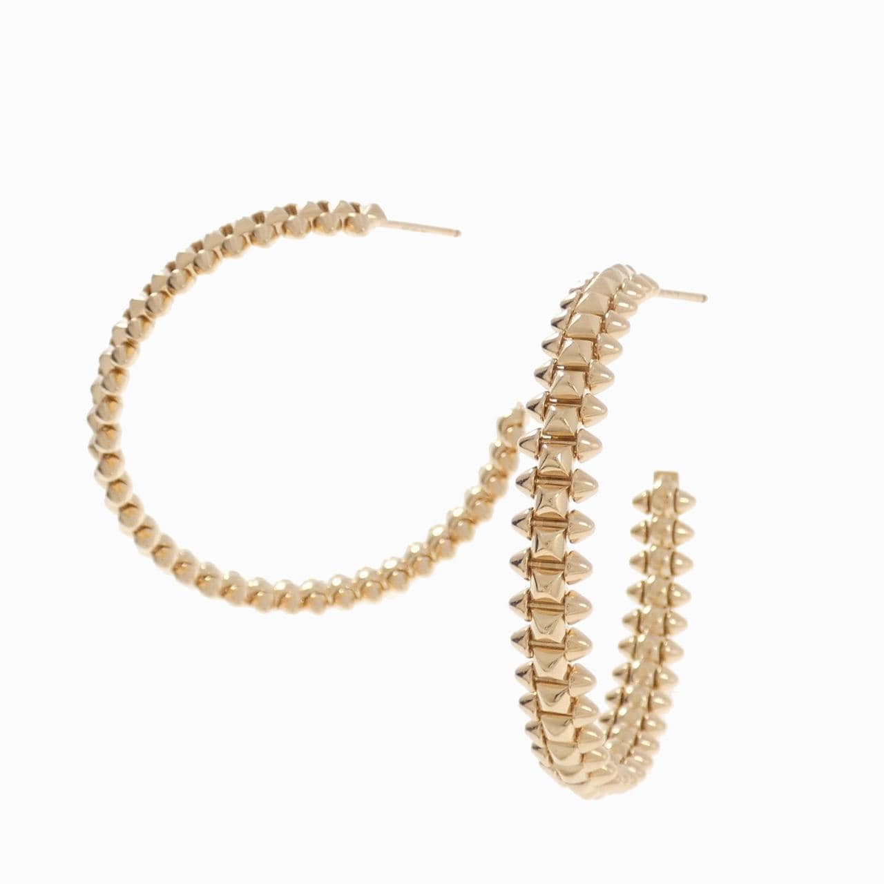 Cartier Crash Hoop Small Earrings