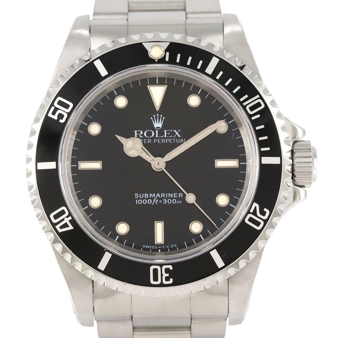 ロレックス サブマリーナーノンデイト 14060 SS 自動巻 T番