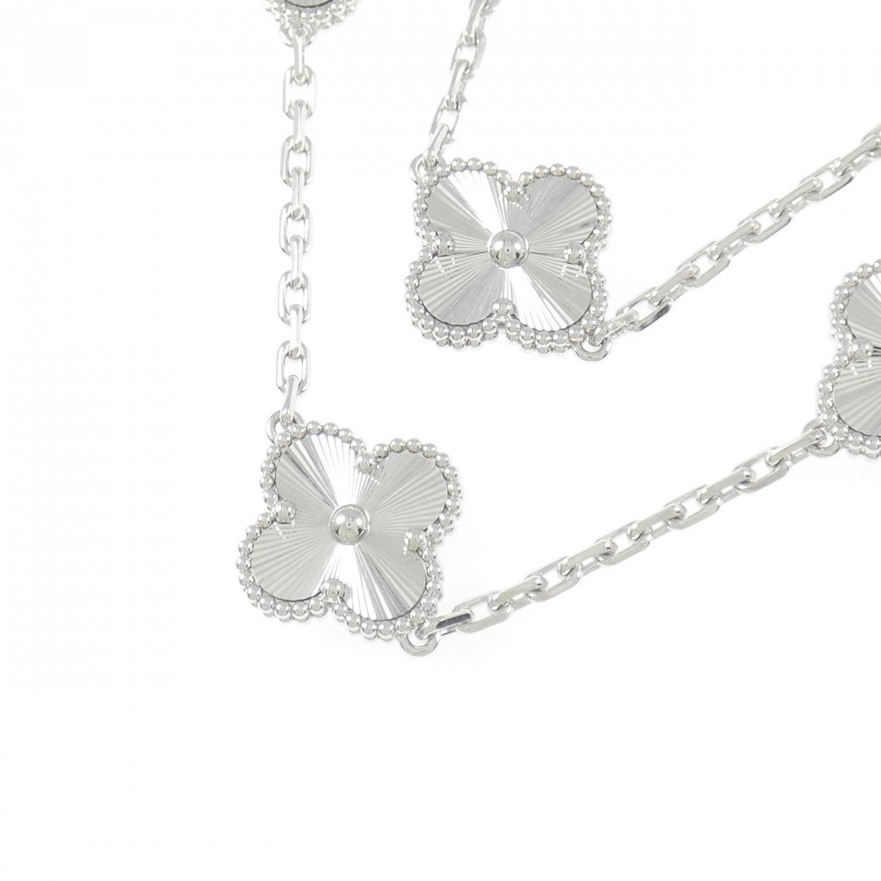 ヴァンクリーフ&アーペル ヴィンテージアルハンブラ ロング 20モチーフ ネックレス