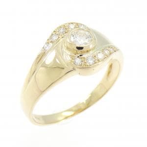 750YG ダイヤモンド リング