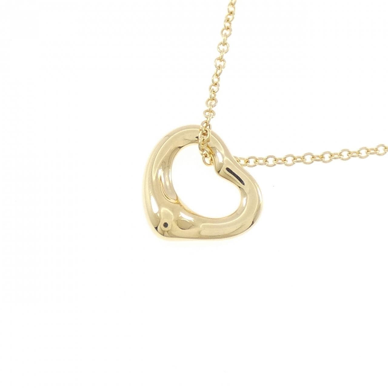 ティファニー オープンハート ネックレス