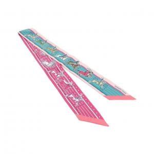エルメス PANI LA SHAR PAWNEE ツイリー 063587S スカーフ
