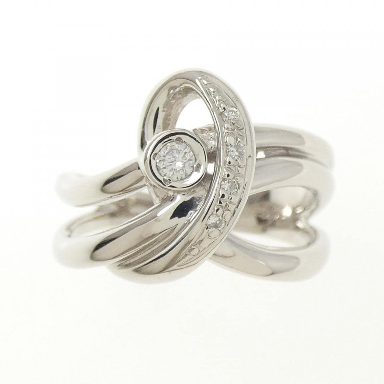 PT900 ダイヤモンド リング 0.07CT