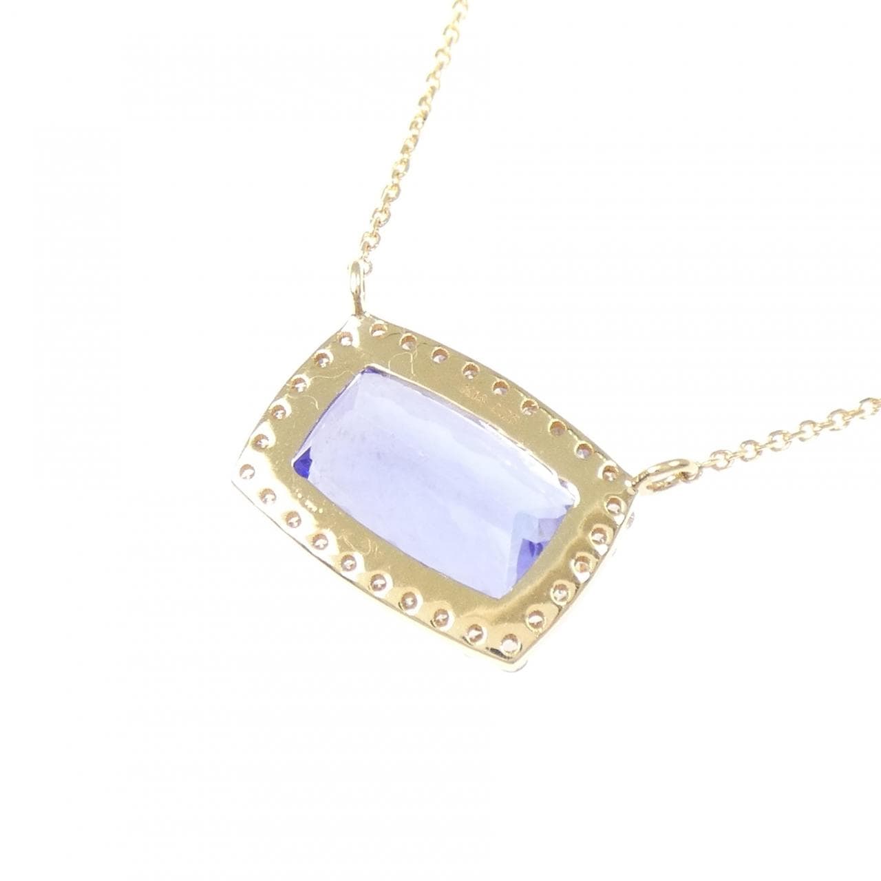 【新品】K18YG タンザナイト ネックレス