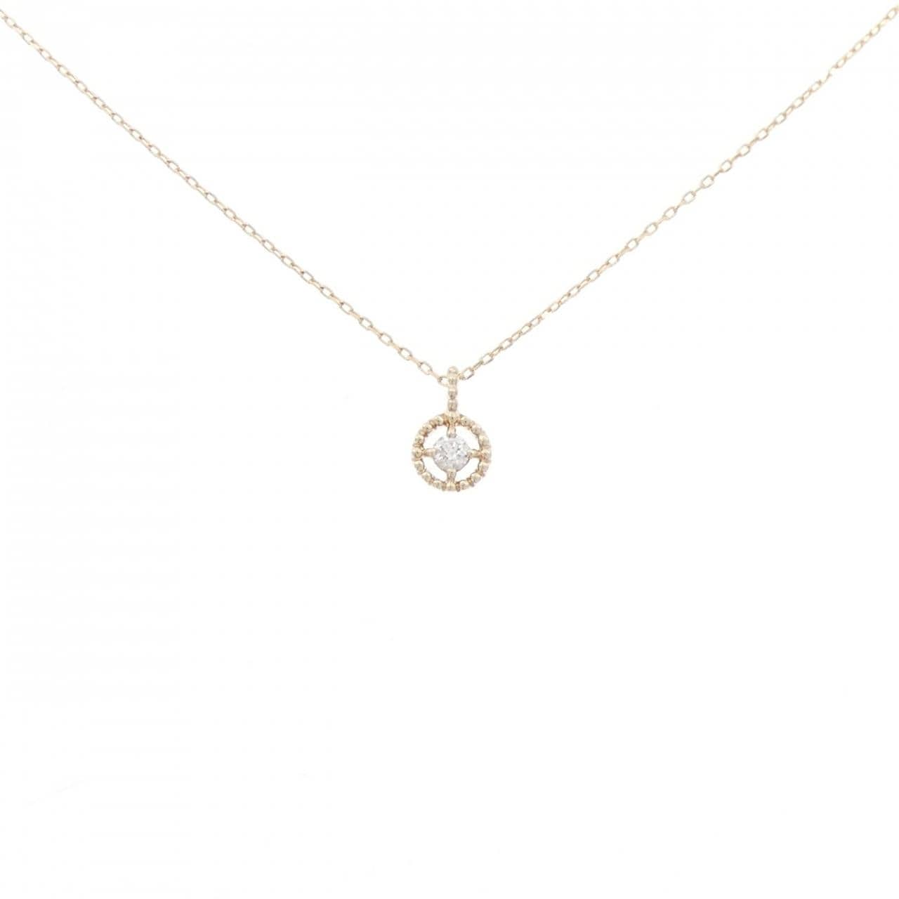 ポンテヴェキオ ダイヤモンド ネックレス 0.03CT
