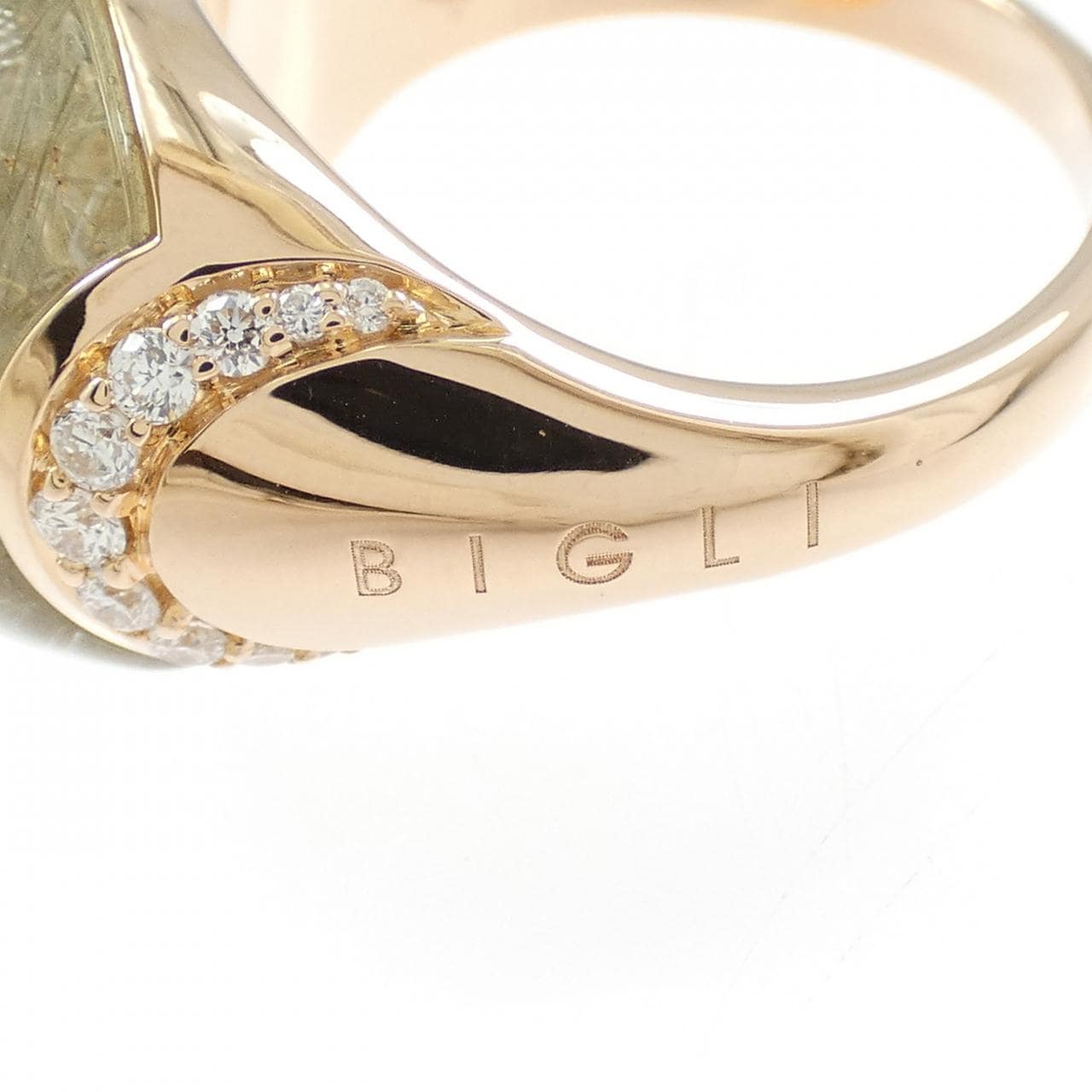 ビグリ カラーストーン リング