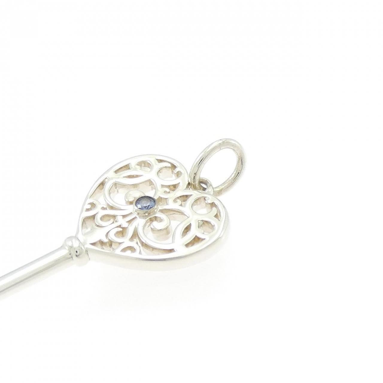 ティファニー サファイヤ ペンダント