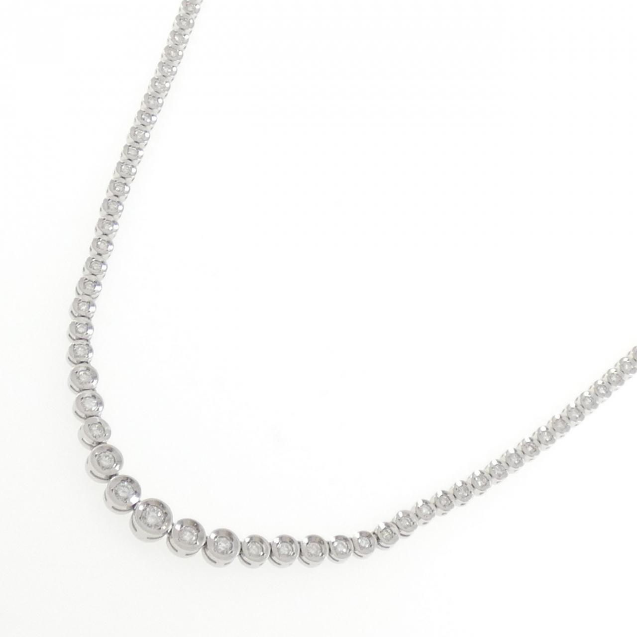 PT850 ダイヤモンド ネックレス 3.00CT