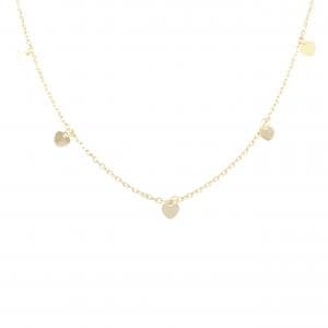 K18YG ハート ネックレス