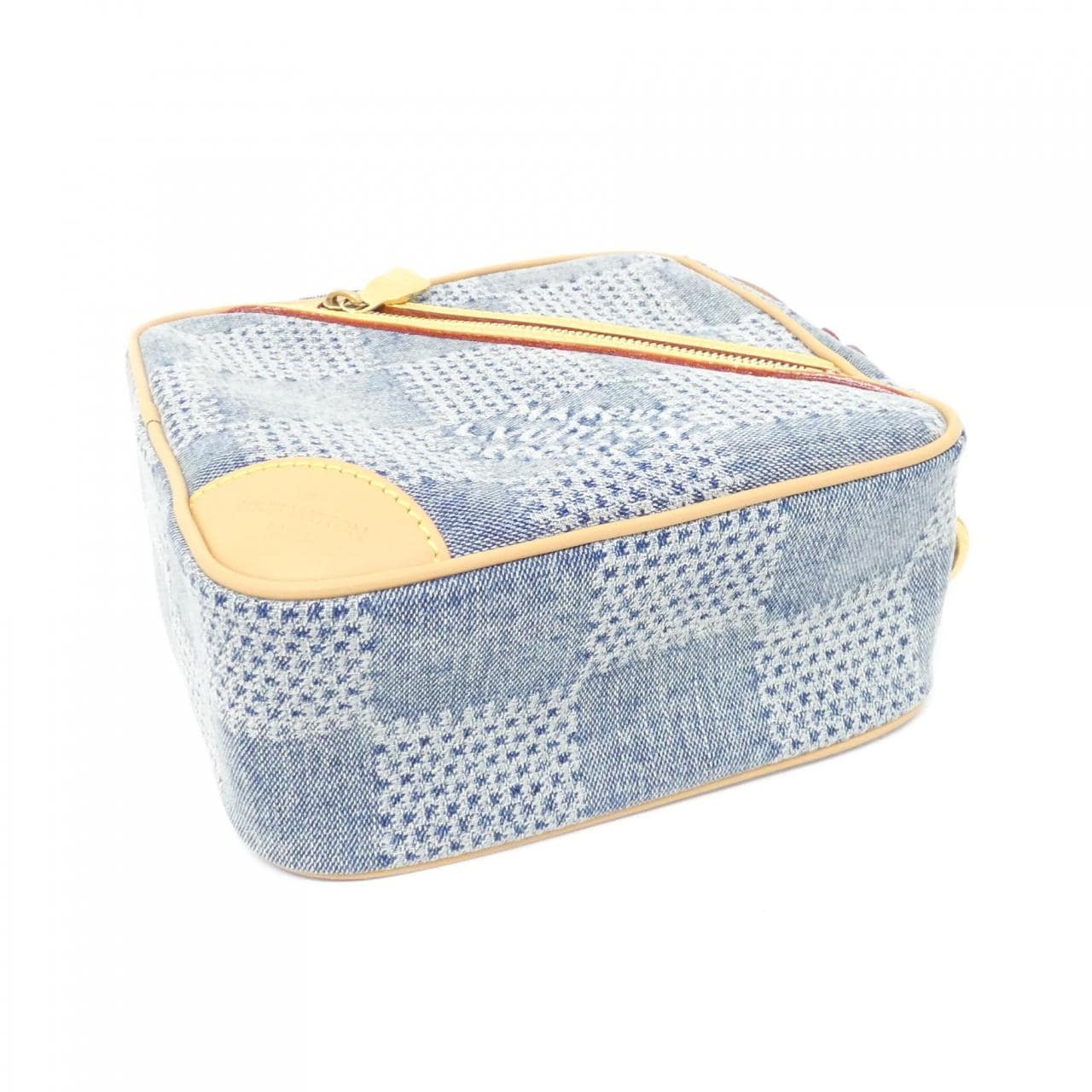 ルイヴィトン ダミエ デニム 3D チェス メッセンジャー N40706 ショルダーバッグ