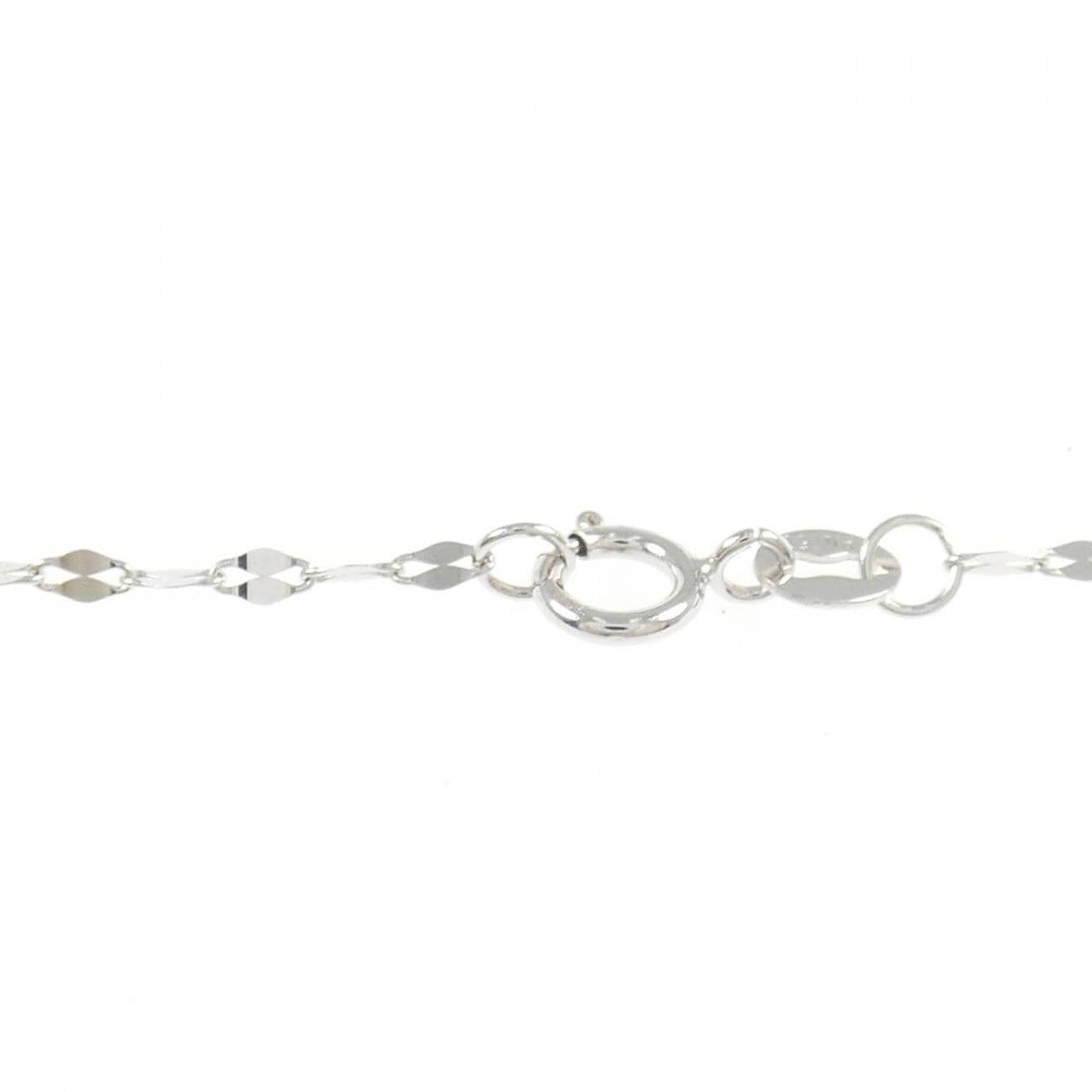750WG ダイヤモンド ネックレス 0.13CT