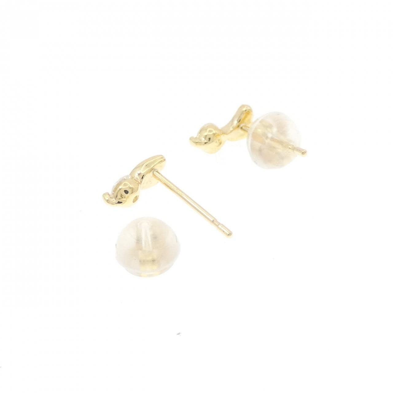 K18YG ダイヤモンド ピアス 0.20CT
