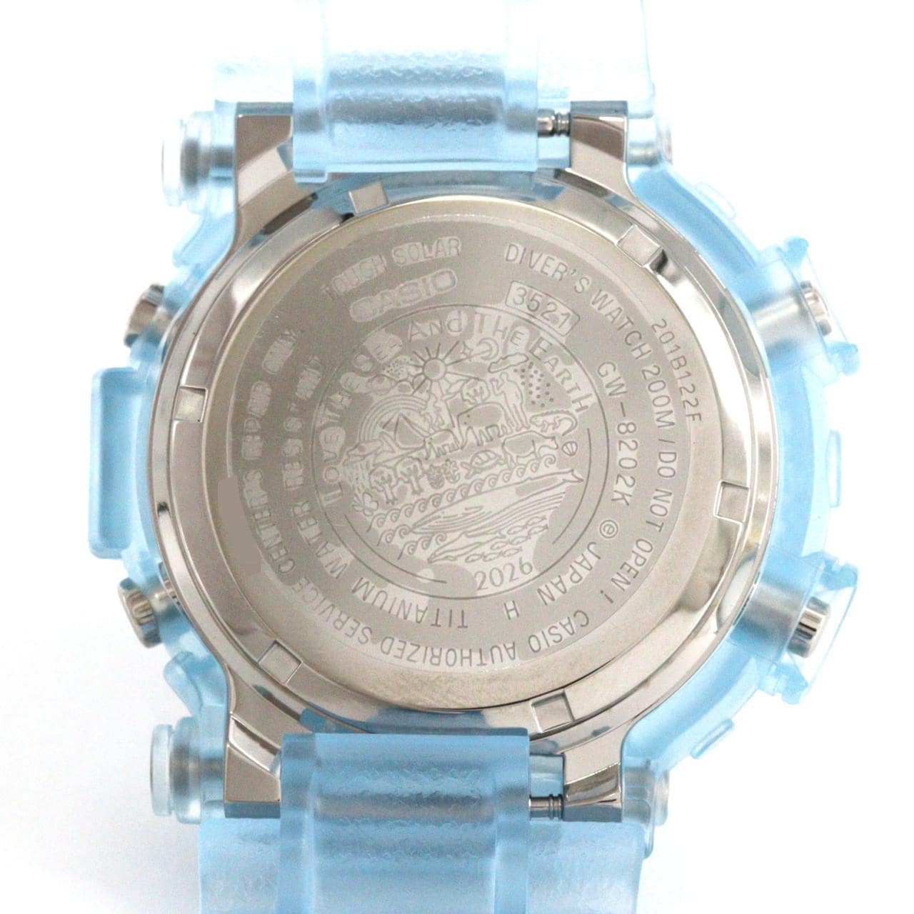カシオ G-SHOCK･イルクジ2026 GW-8202K-2JR TI ソーラークォーツ