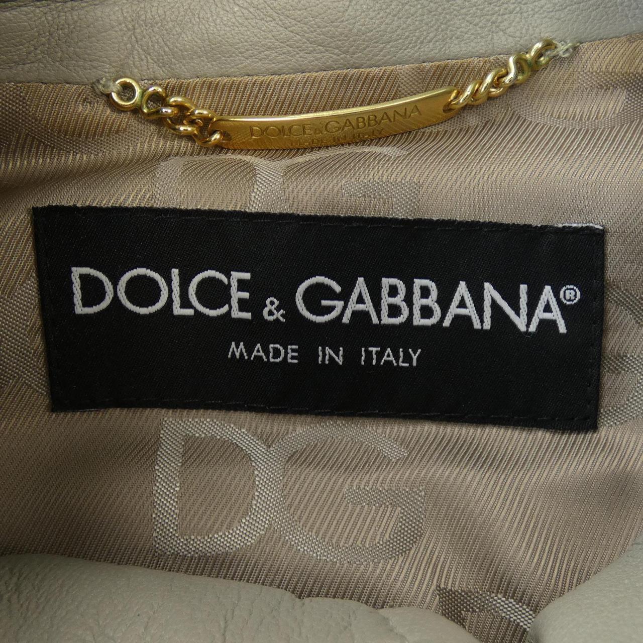 ドルチェアンドガッバーナ DOLCE&GABBANA レザージャケット