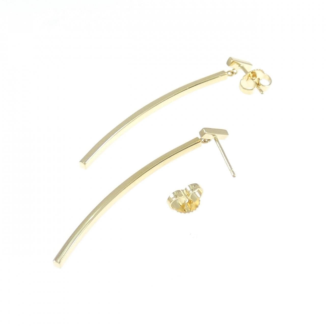 TIFFANY T wire bar earrings