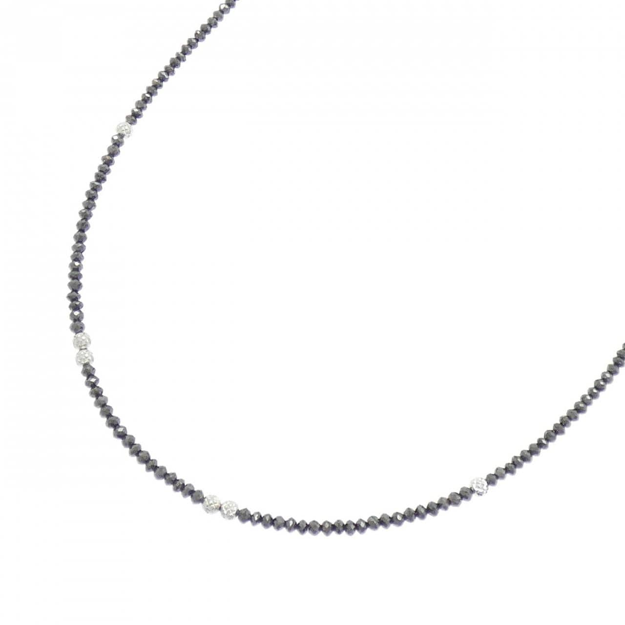 K18WG ダイヤモンド ネックレス 11.00CT