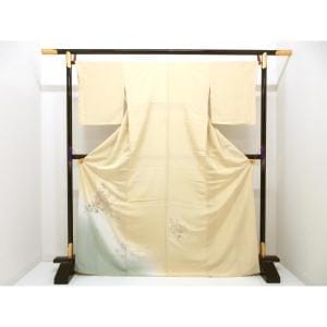 【未使用品】訪問着　刺繍加工ボカシ染