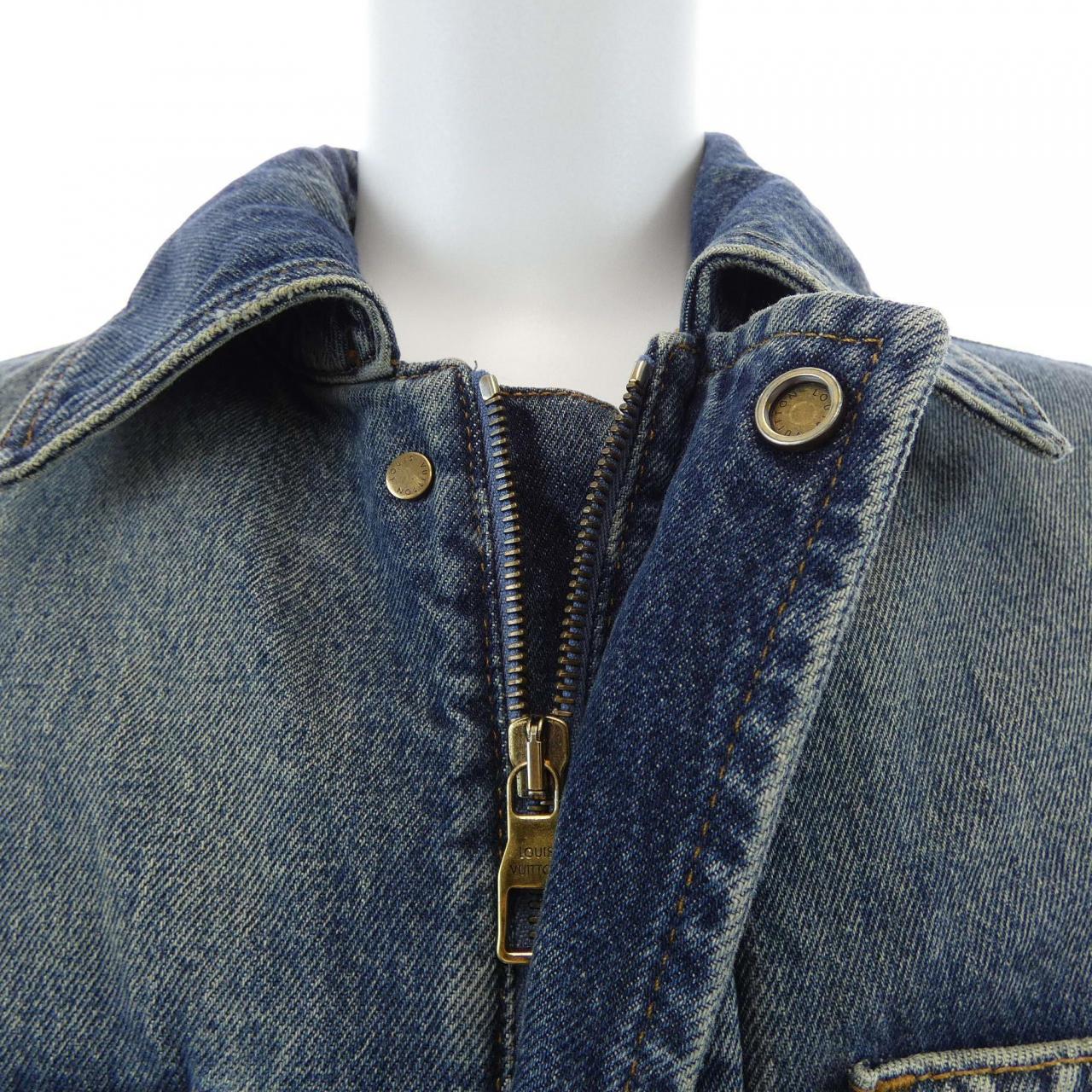 ルイヴィトン LOUIS VUITTON ワークウエアデニムジャケット HPA46WY38 デニムジャケット