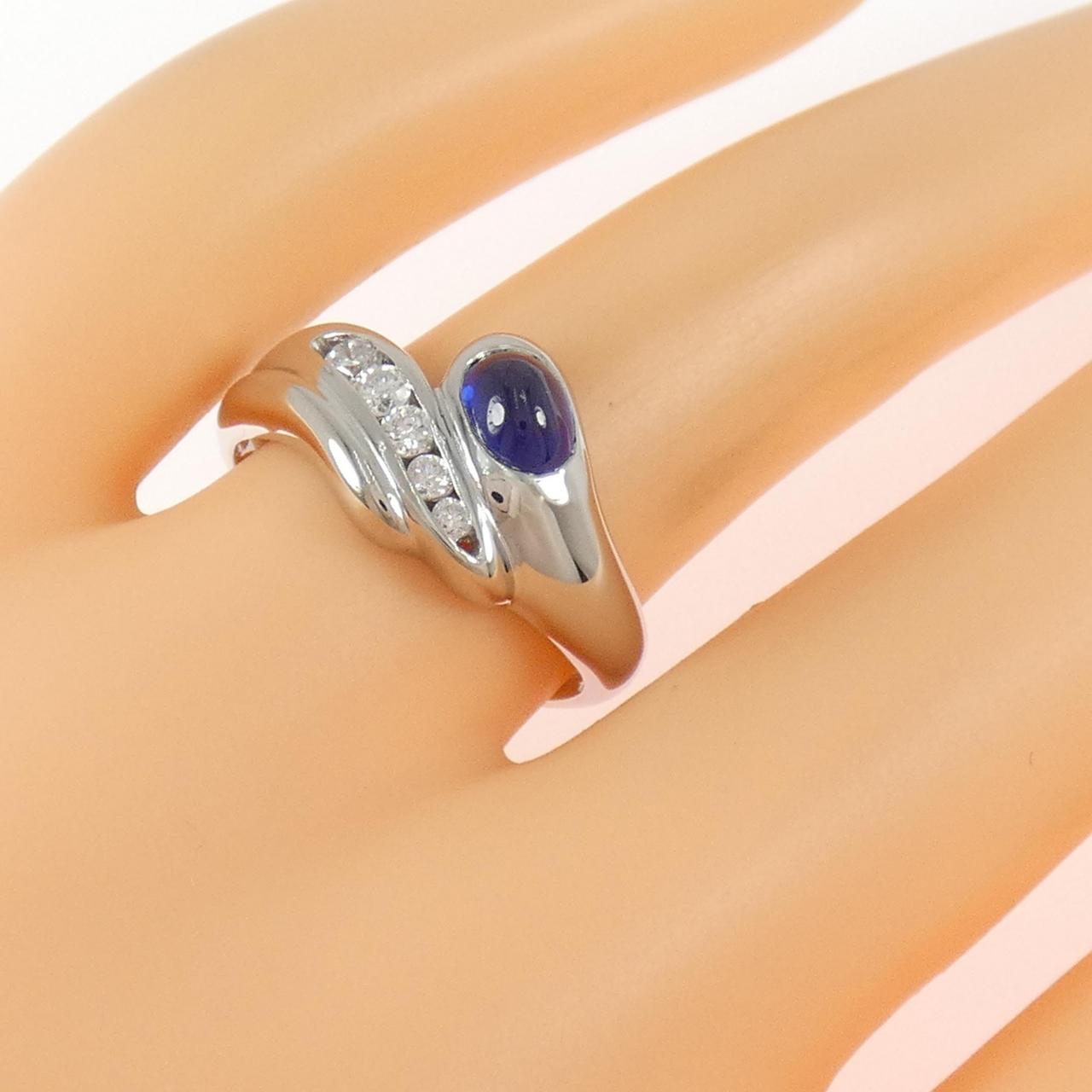 PT900 サファイヤ リング 0.79CT