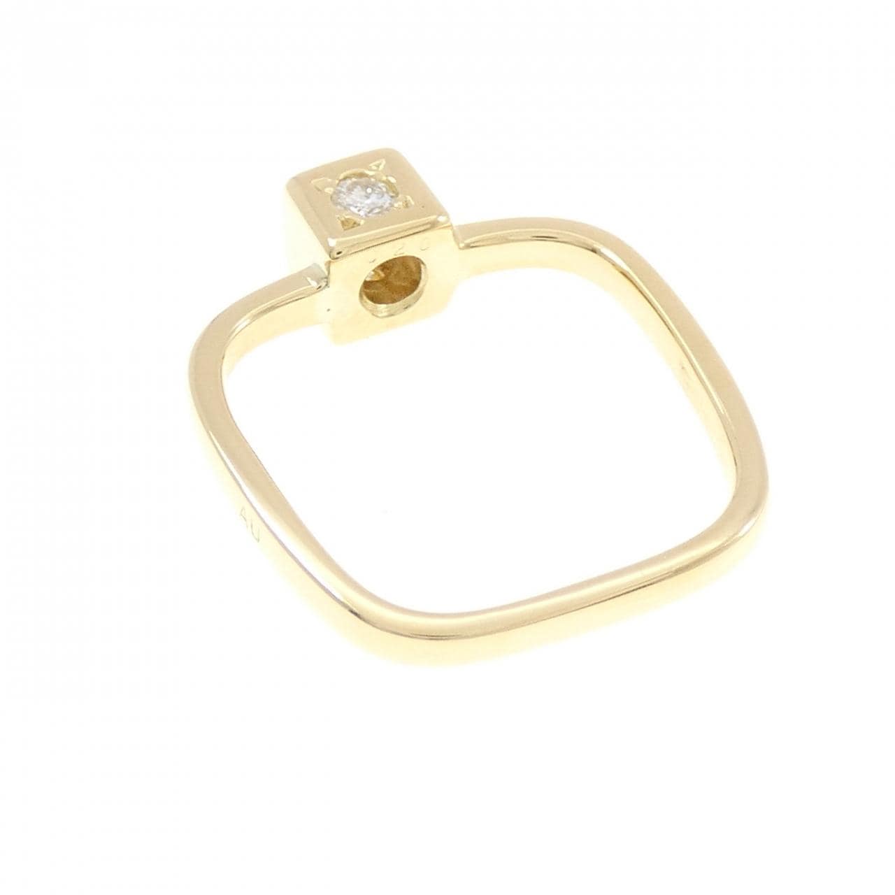 750YG ダイヤモンド リング 0.28CT