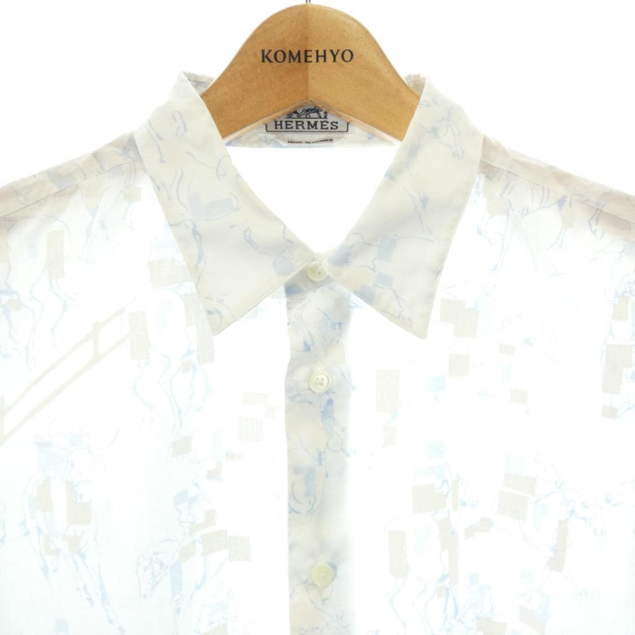 エルメス HERMES *31-5617. シャツ