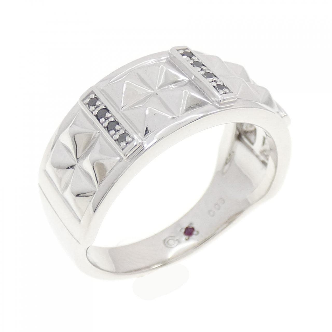 K18WG ダイヤモンド リング 0.06CT
