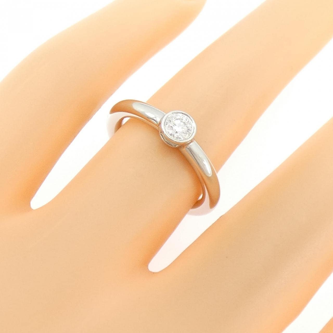 ティファニー ビゼット リング 0.21CT