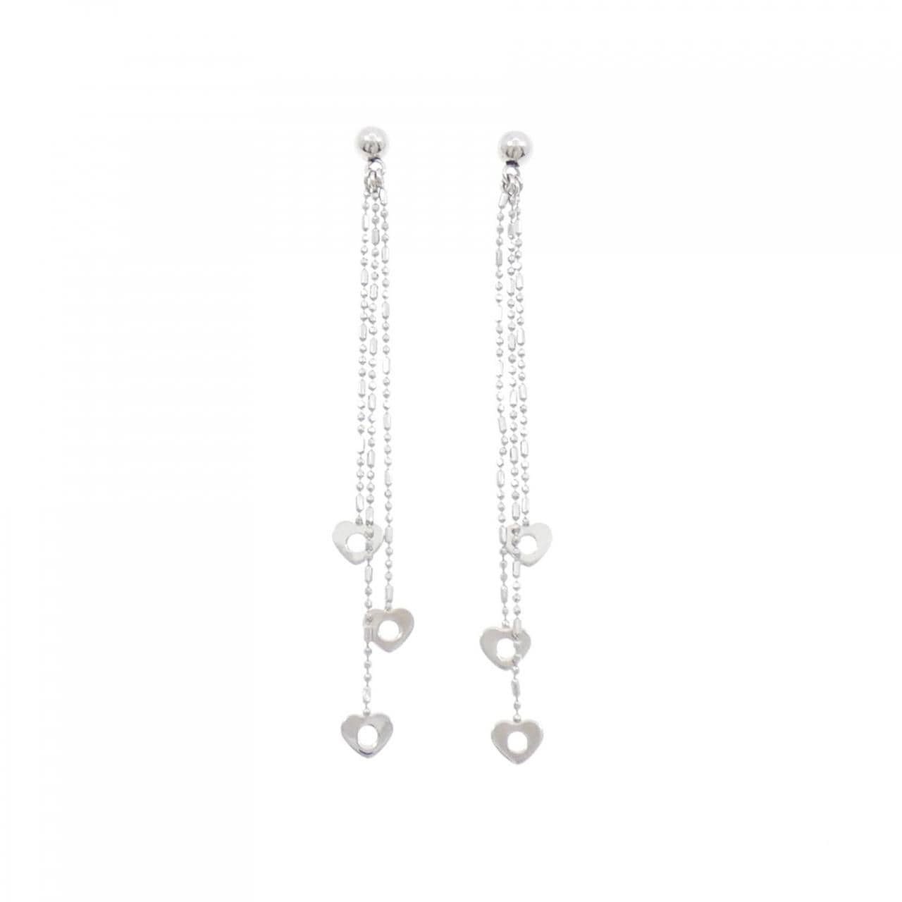 750WG/K18WG ピアス