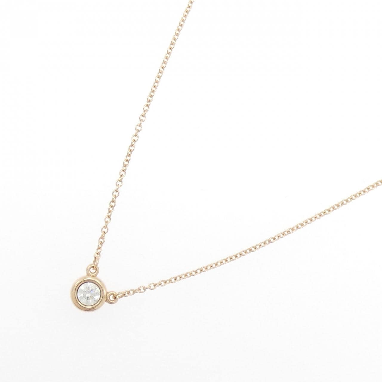 ティファニー バイザヤード ネックレス 0.17CT