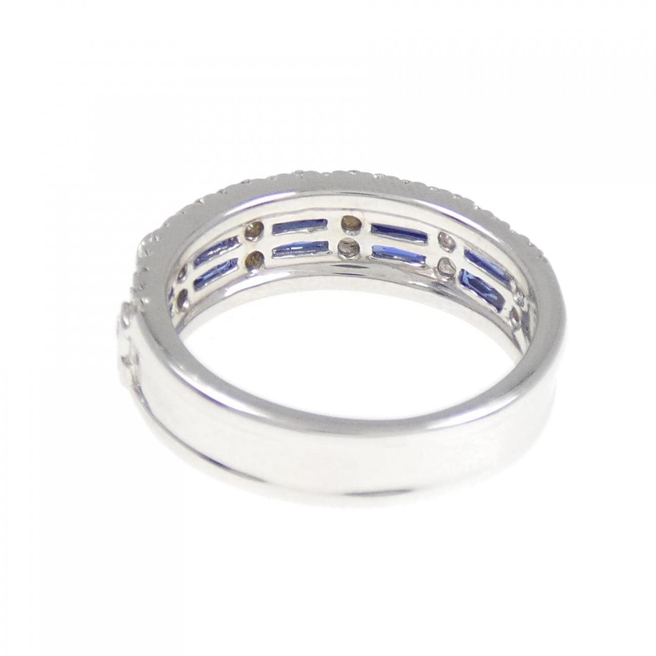 K18WG Sapphire Ring 1.19CT