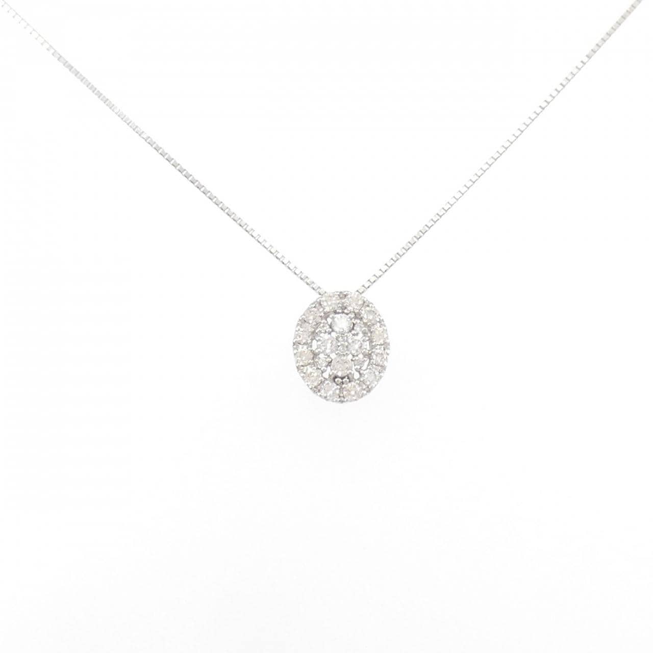 PT ダイヤモンド ネックレス 0.40CT
