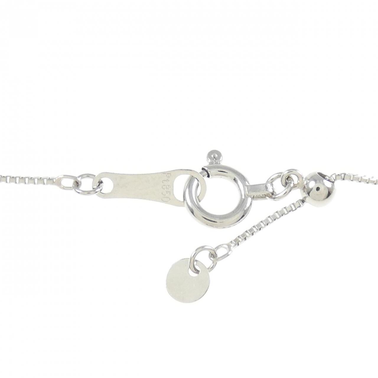 PT900/PT850 ダイヤモンド ネックレス 0.08CT