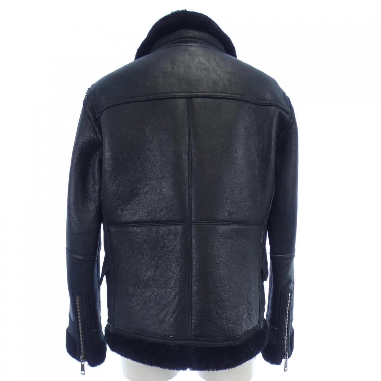 BURBERRY Black Label Mouton Jacket