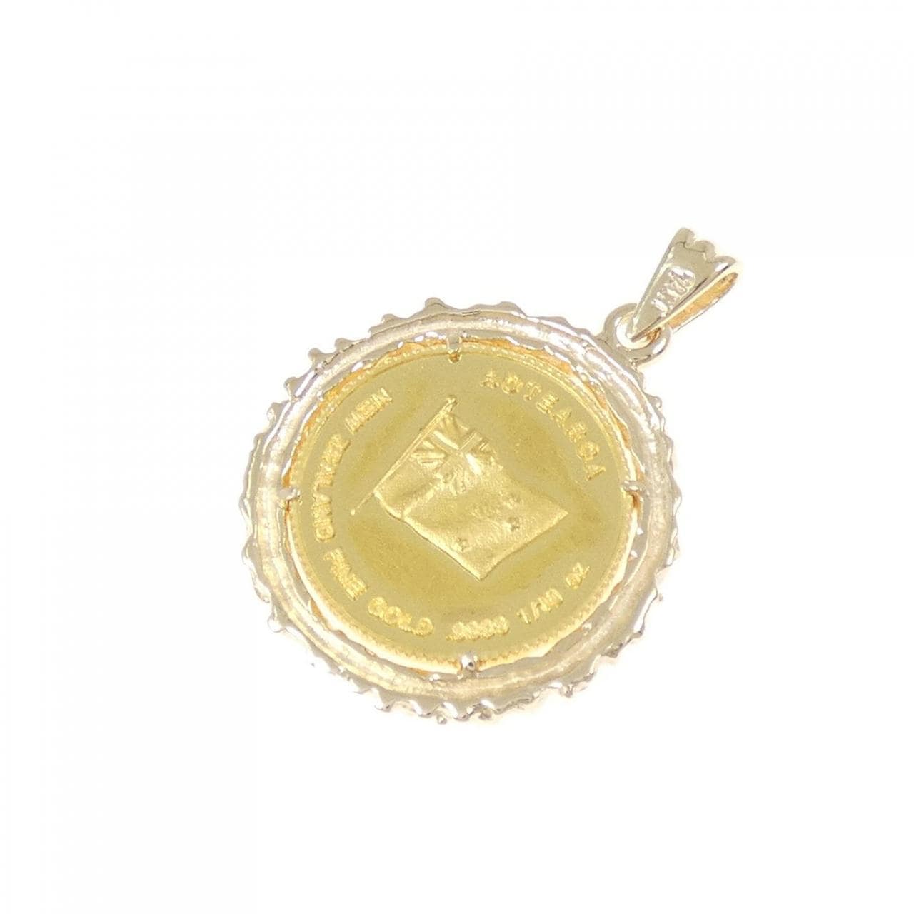 14CT(枠) コイン ペンダント