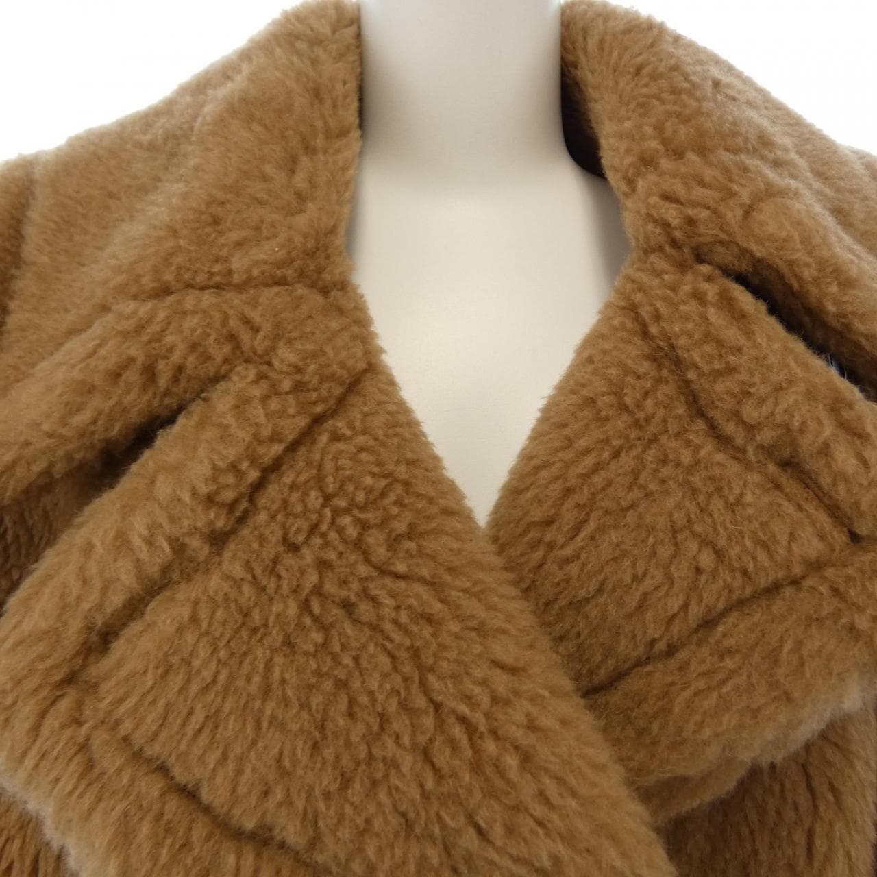 マックスマーラ Max Mara NEWABAVO テディベア ケープ