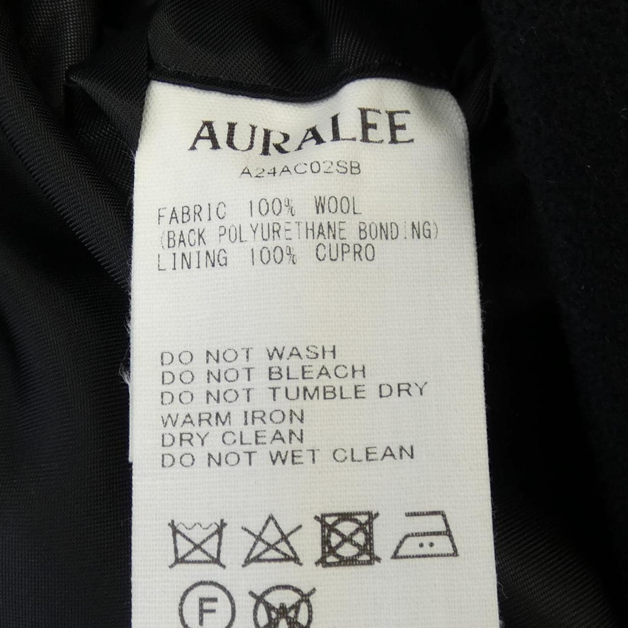 オーラリー AURALEE A24AC02SB コート