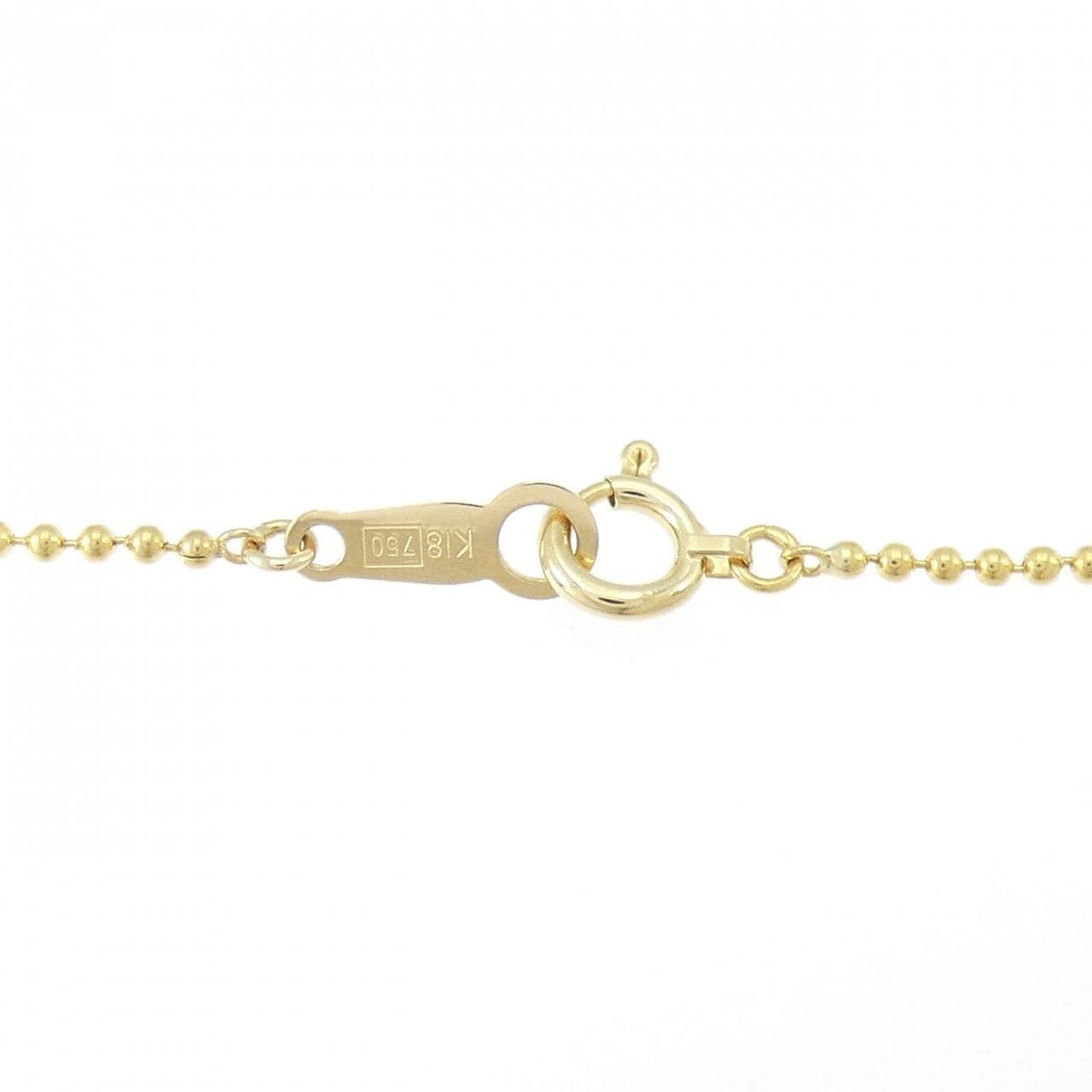 K18YG ダイヤモンド ネックレス 1.015CT