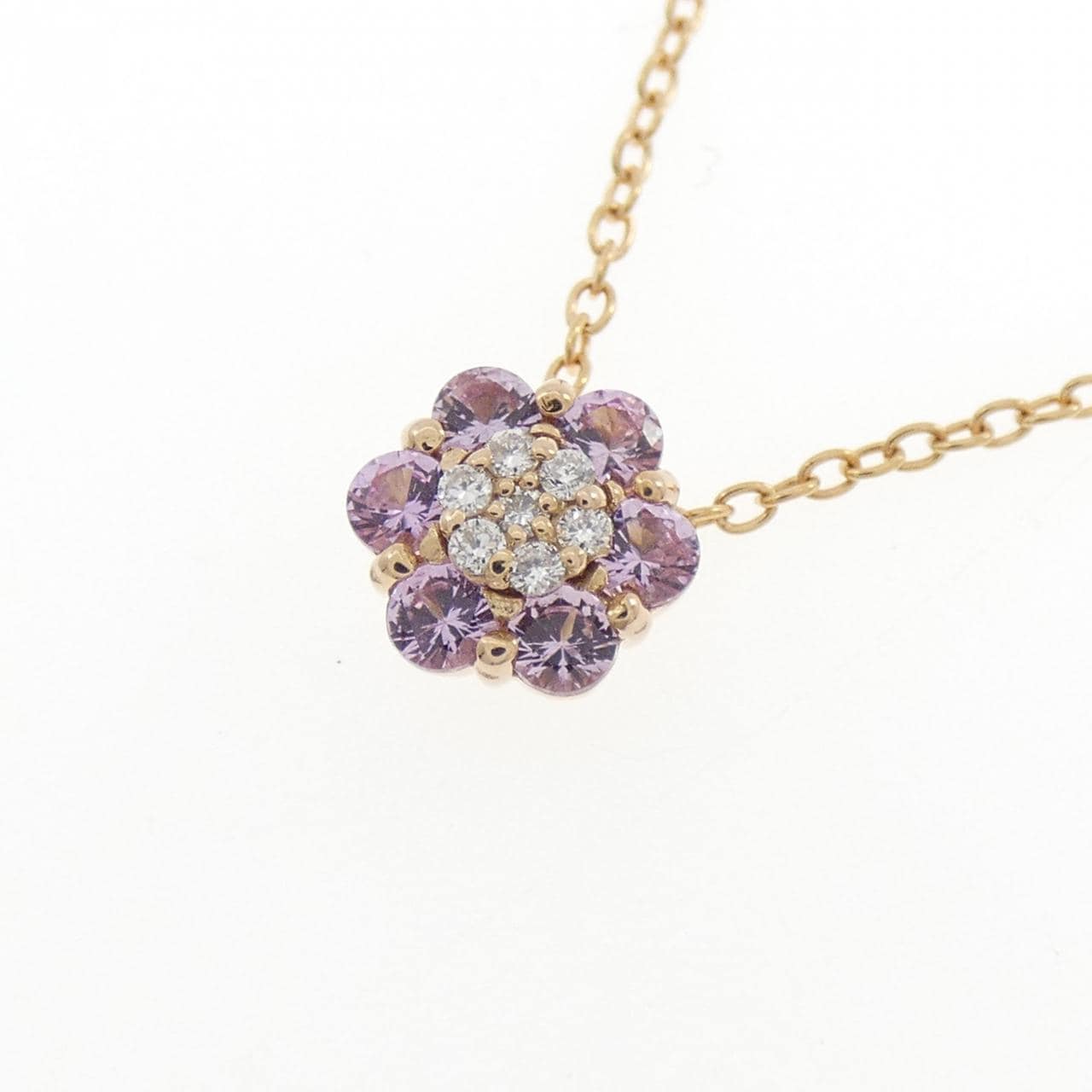 ポンテヴェキオ サファイヤ ネックレス 0.33CT