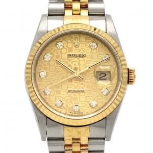 【ノーメンテナンス還元価格】ロレックス デイトジャスト 16233G SSxYG 自動巻 U番