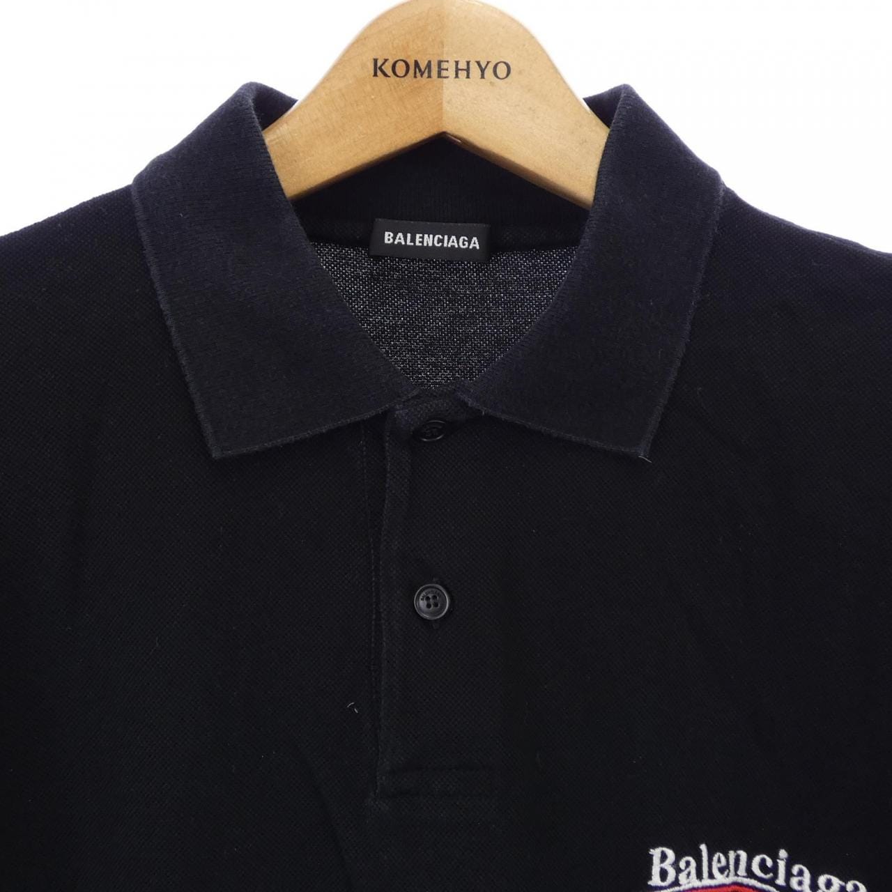 バレンシアガ BALENCIAGA キャンペーンロゴ 534499 TWK46 ポロシャツ