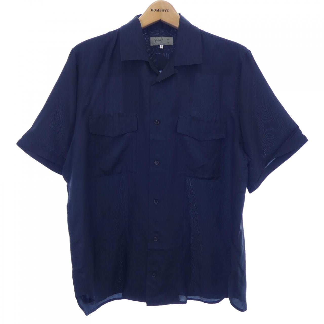 ヨウジヤマモトプールオム YOHJI YAMAMOTO POUR S／Sシャツ