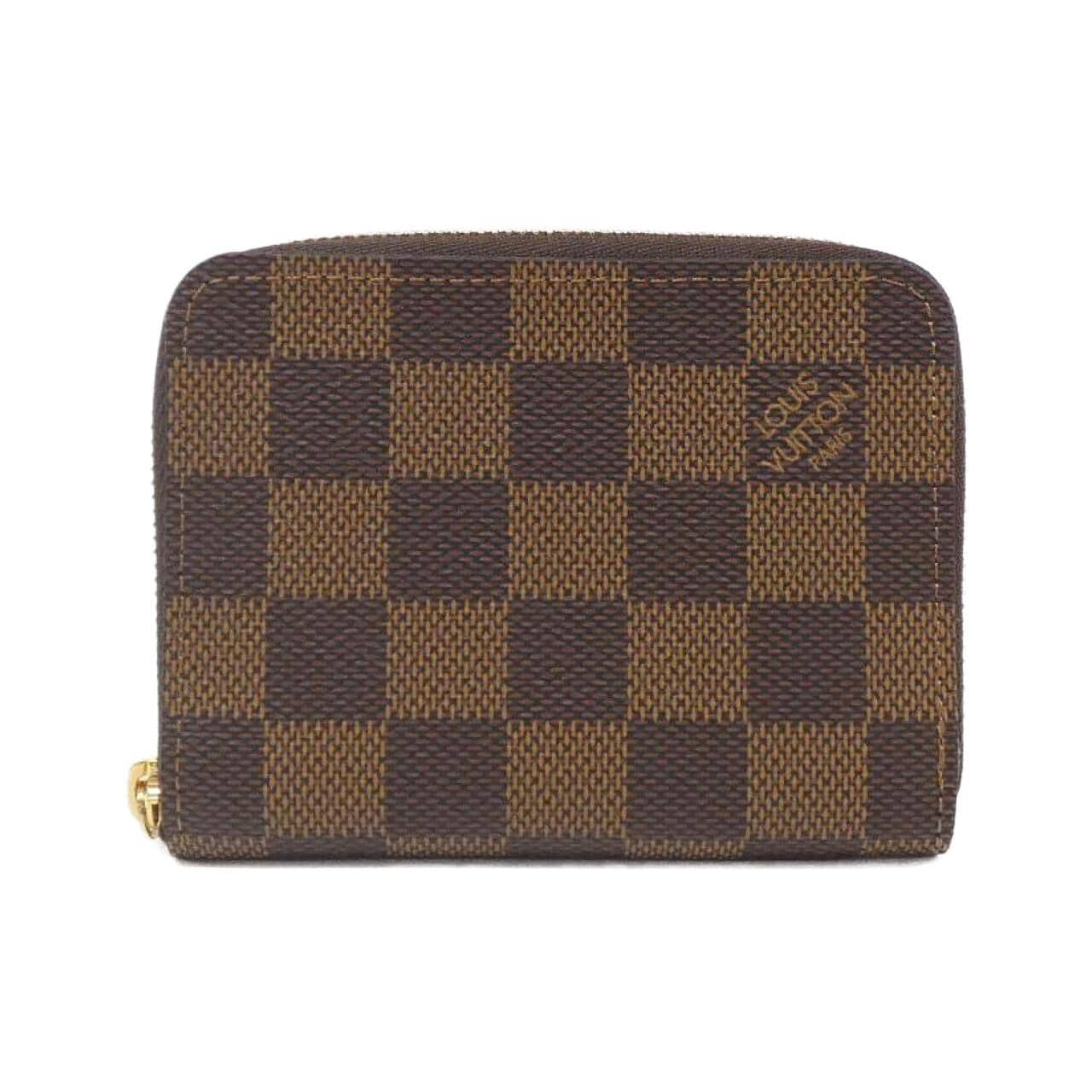 LOUIS VUITTON Damier Zippy Coin Purse N63070 INCASE