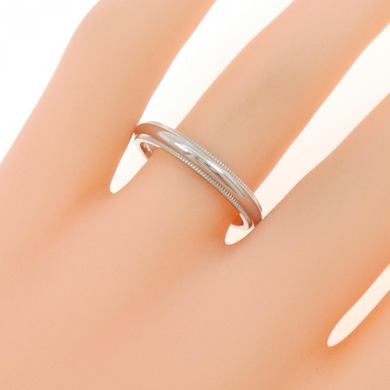 ティファニー ミルグレイン リング