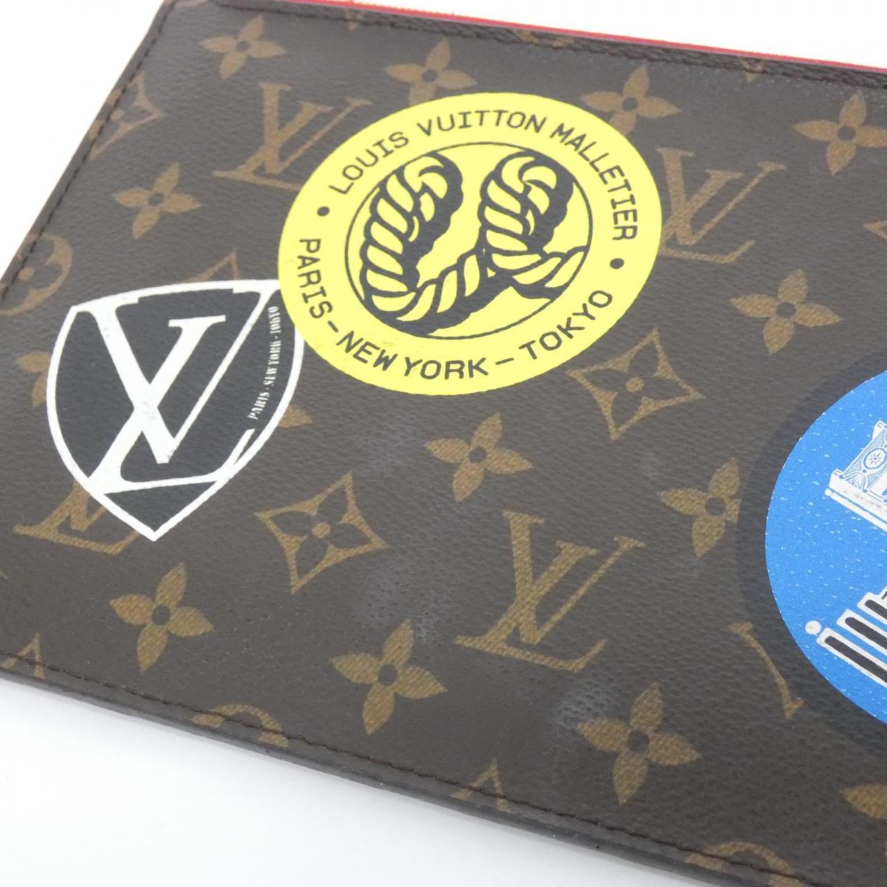 ルイヴィトン モノグラム ワールドツアー ネヴァーフル MM M42844 バッグ