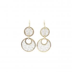 K18YG/K18WG ピアス